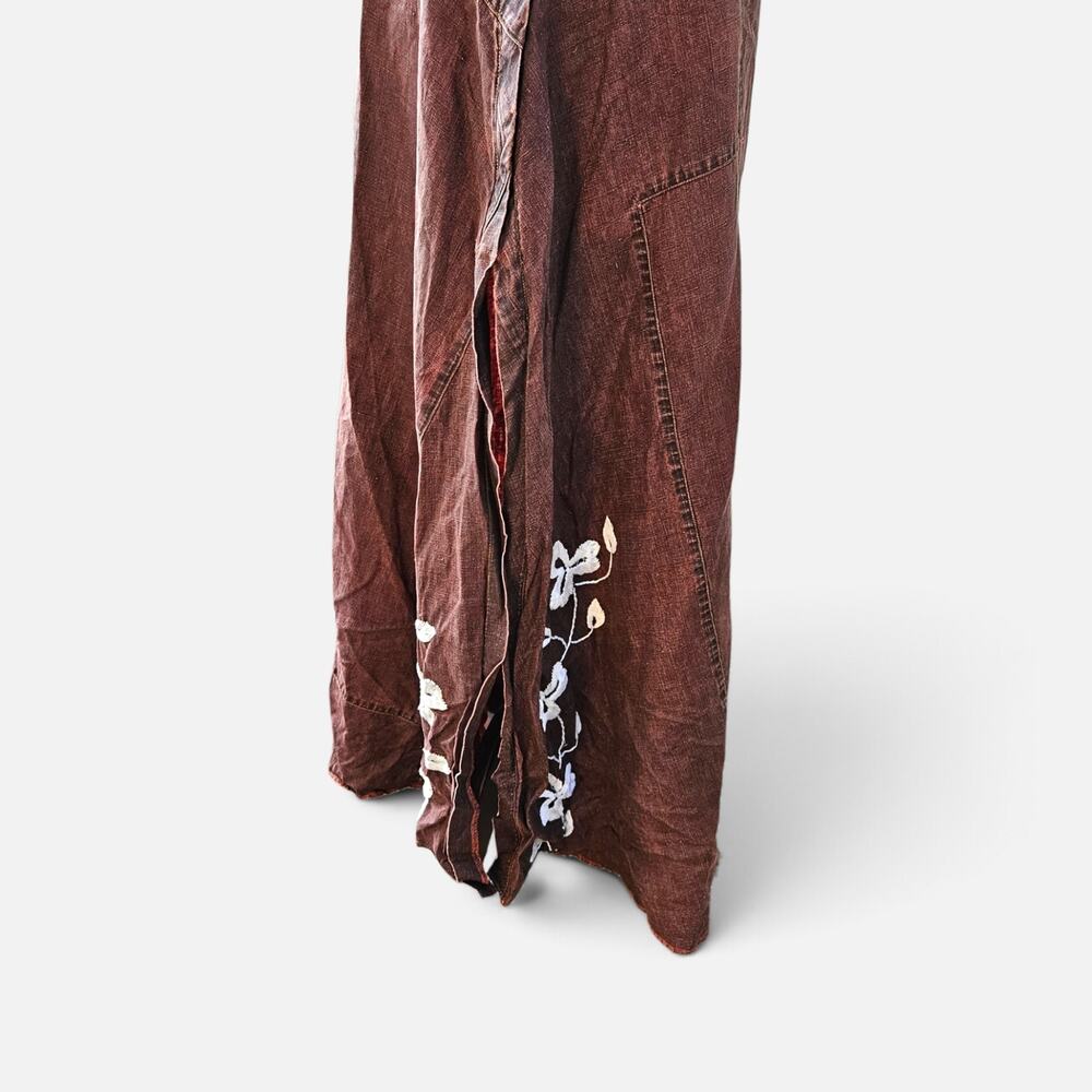 Y2k Custo Barcelona Euro Maxi Skirt Fairycore Boho Cottagecore Vintage - Medium - Picture 2 of 8